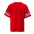 Men's Ohio State Buckeyes Personalized Nike Red Game Jersey in Scarlet, Blank - Back View