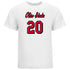 Ohio State Volleyball Student Athlete T-Shirt #20 Rylee Rader in White - Front View