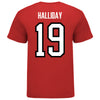 Ohio State Buckeyes Men's Hockey Student Athlete #19 Stephen Halliday T-Shirt