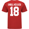 Ohio State Buckeyes Women's Lacrosse Student Athlete #18 Amani Kimball-McKavish T-Shirt - Back View