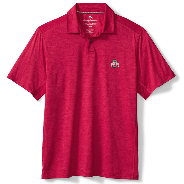 Ohio State Buckeyes Delray Polo in Scarlet - Front View