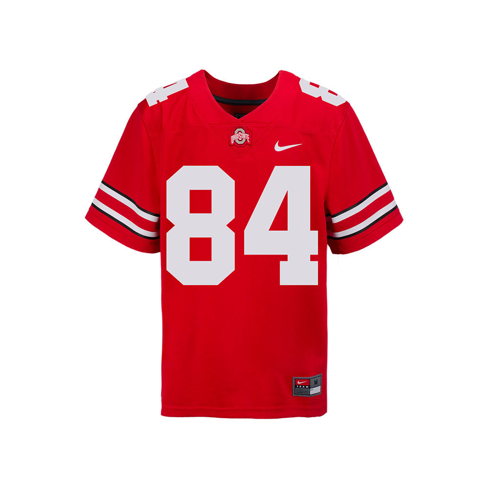 Youth Nike #1 Scarlet Ohio State Buckeyes Team Replica Football Jersey