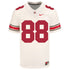 Ohio State Buckeyes Nike #88 Gee Scott Jr. Student Athlete White Football Jersey - Front View