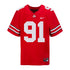 Ohio State Buckeyes Nike #91 Tyleik Williams Student Athlete Scarlet Football Jersey - Front View