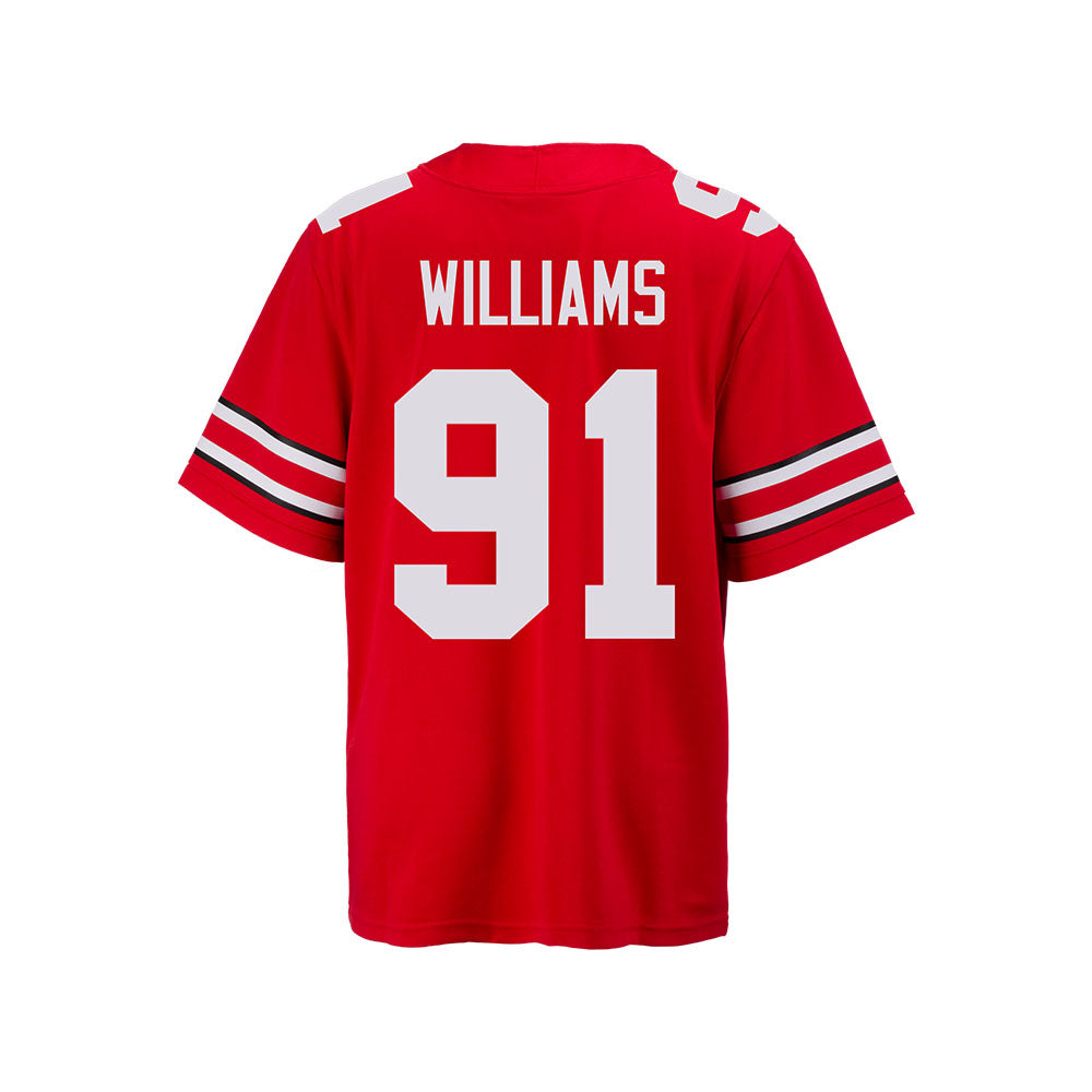 Nike Youth Ohio State Buckeyes #91 Tyleik Williams Student Athlete Football Jersey / X-Large