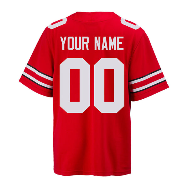 Create custom football shirts with your Name. Football shirt maker.