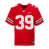 Ohio State Buckeyes Nike #39 Andrew Moore Student Athlete Scarlet Football Jersey - Front View